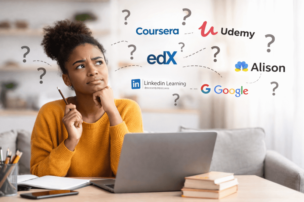 Diferentes Opcoes de Plataforma de Cursos